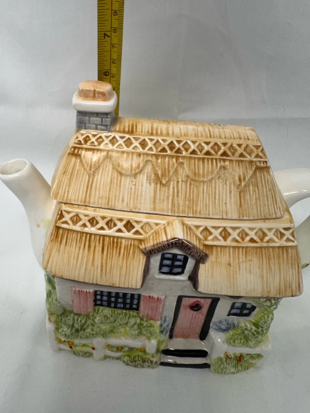 Ceramic House Tea Pot Cottagecore MSM